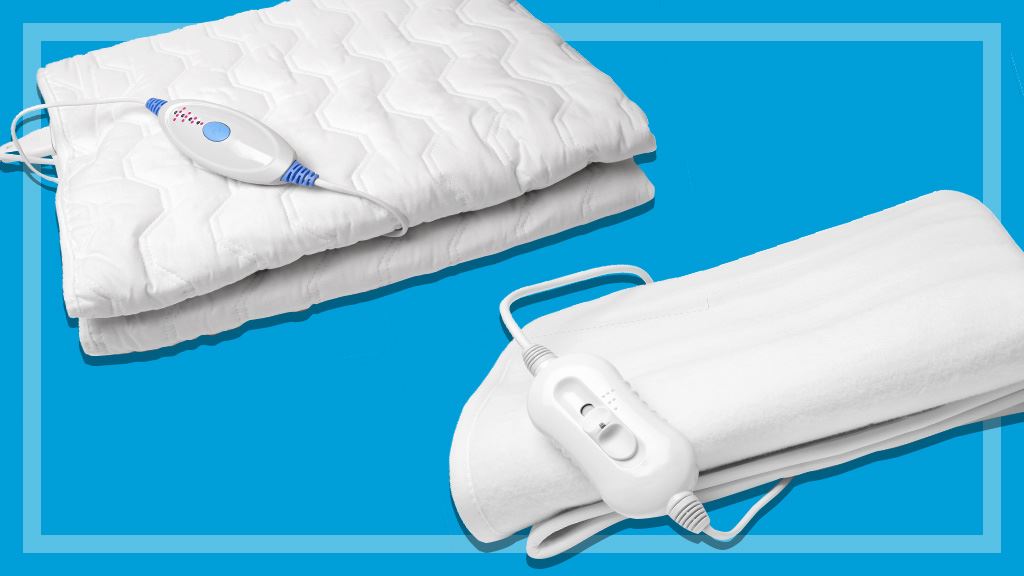 two white electric blankets bg