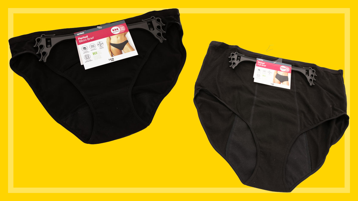 Kmart period briefs review CHOICE