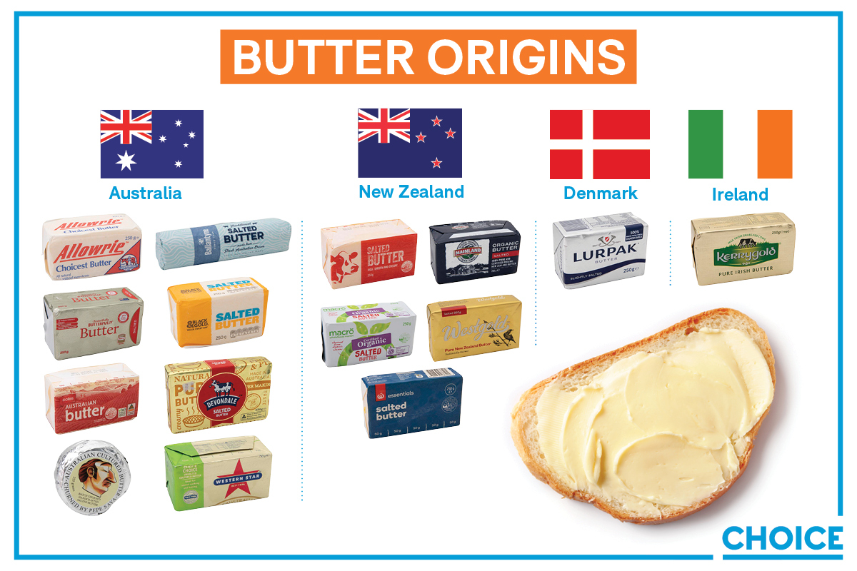 What's the best tasting butter? CHOICE